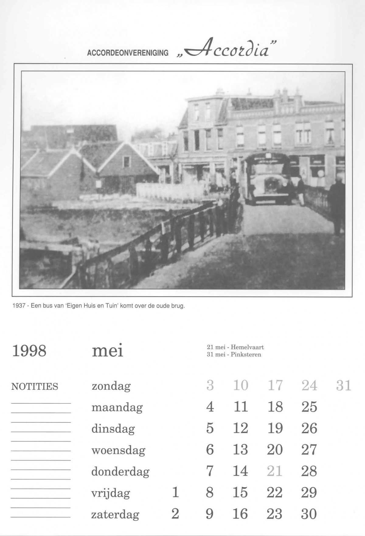 bus van Eigen Huis en Tuin